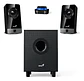 Parlantes Genius Modelo Sw-2.1 300x Con Potencia 10w Color Negro - Miniatura 1