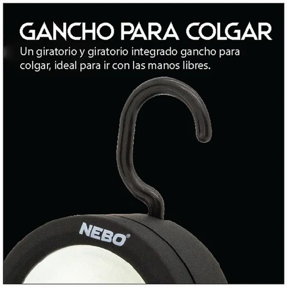 Linterna Led Nebo Multifuncional Angle Light 220 Lúmenes 4