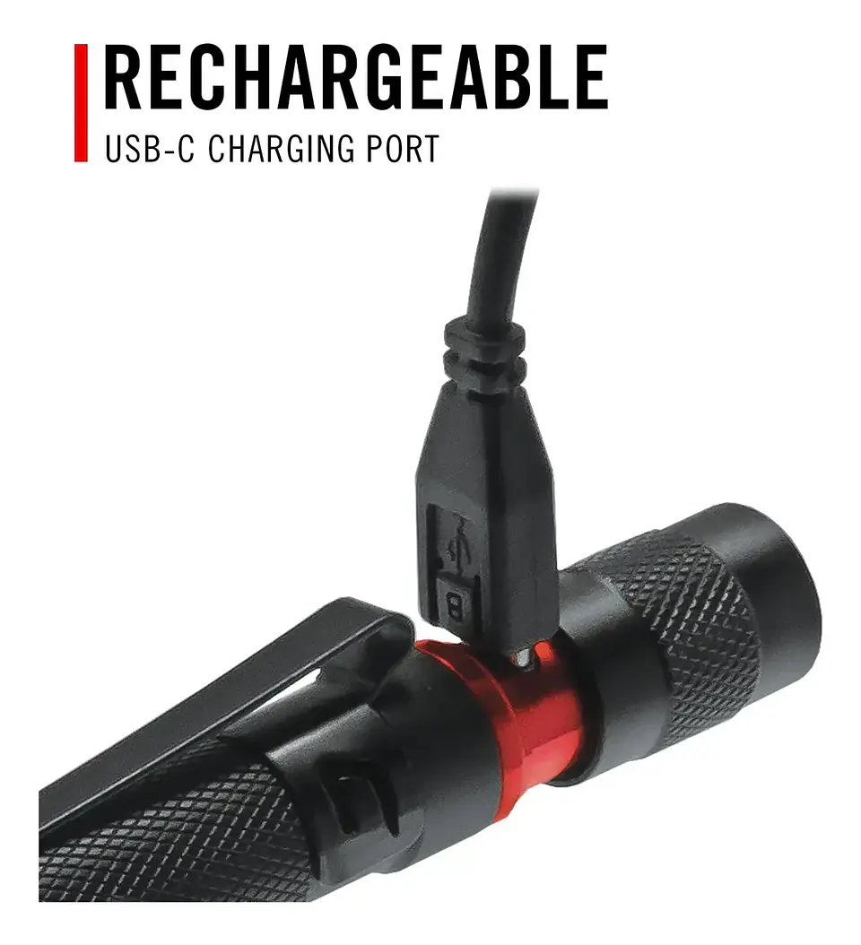 Linterna Tipo Bolígrafo Led Coast Hp3r 500 Lúmenes Recargable 2