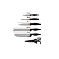 Set De Cuchillos Cross Para Cocina Brinox Negro 2556/310 - Miniatura 2