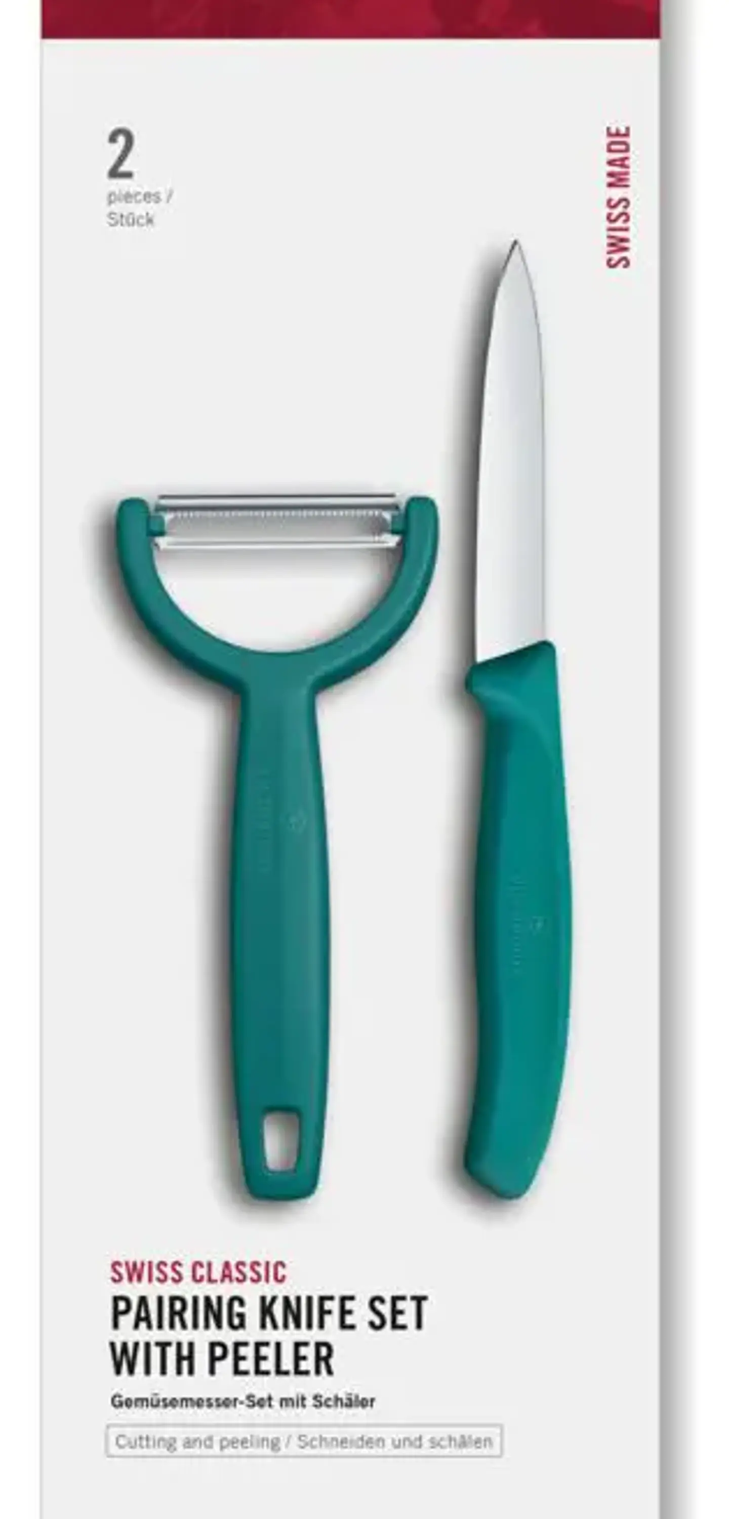 Cuchillo Mondador Victorinox Swiss Classic C/ Pelador Verde 1