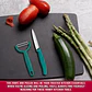 Cuchillo Mondador Victorinox Swiss Classic C/ Pelador Verde - Miniatura 2