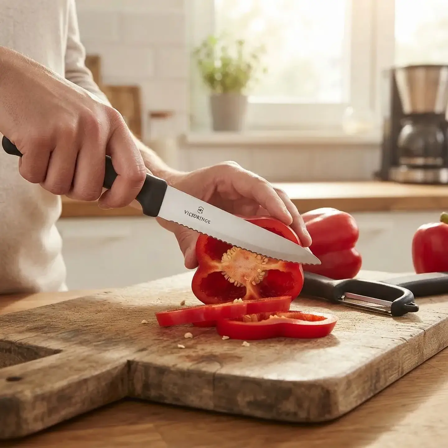 Set x 3 Cuchillos Mondadores Swiss Classic Y Pelador Victorinox  3