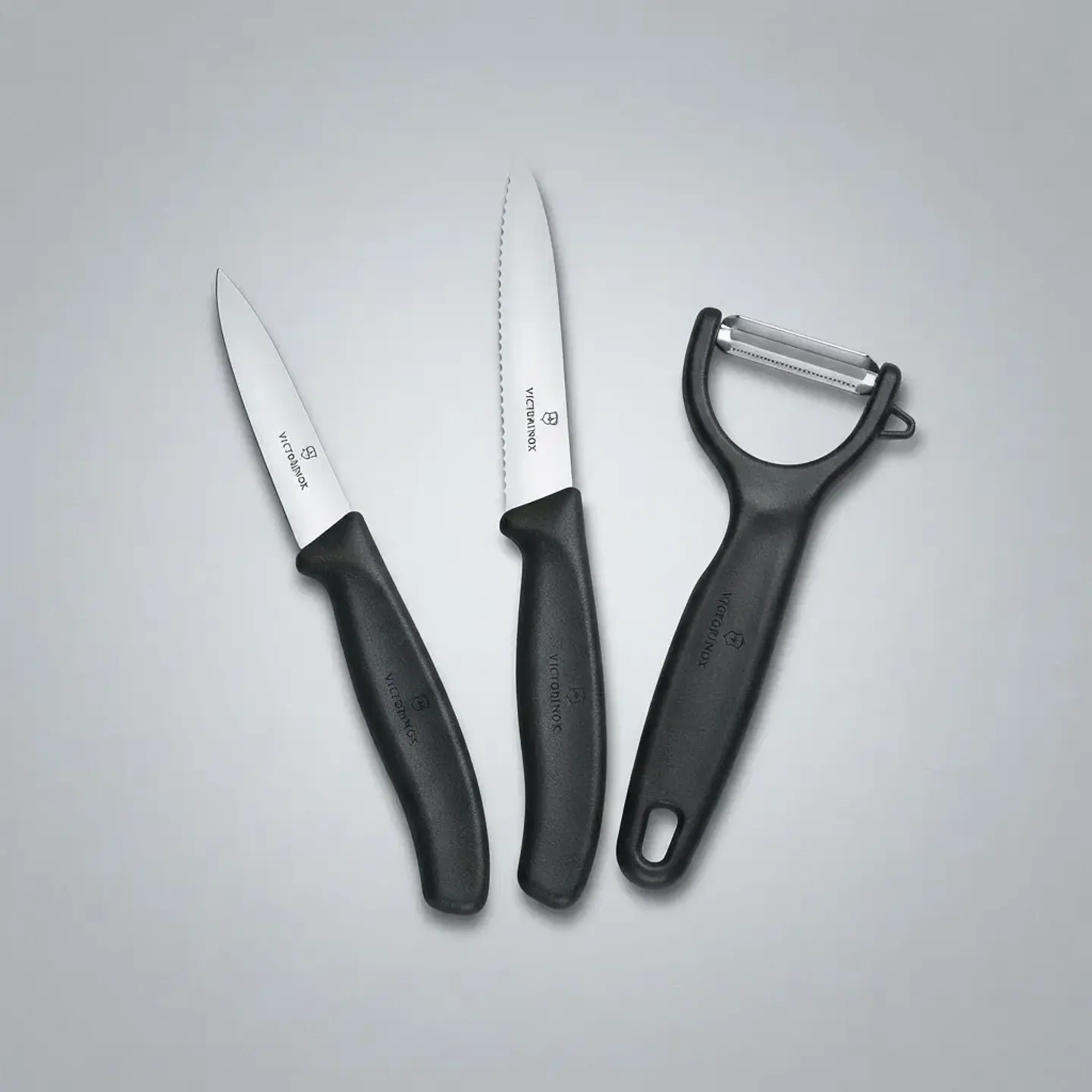 Set x 3 Cuchillos Mondadores Swiss Classic Y Pelador Victorinox  5