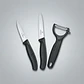 Set x 3 Cuchillos Mondadores Swiss Classic Y Pelador Victorinox  - Miniatura 5