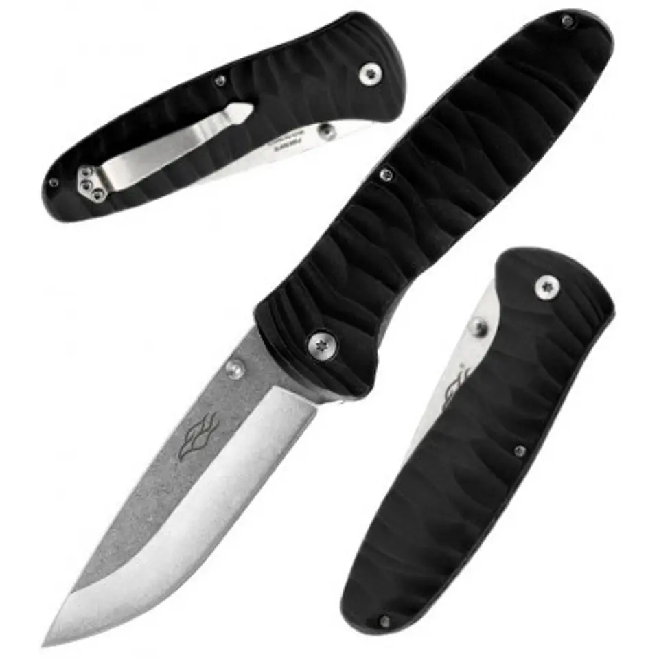 Cuchillo Ganzo Plegable G6804-BK 20cms Largo total 4