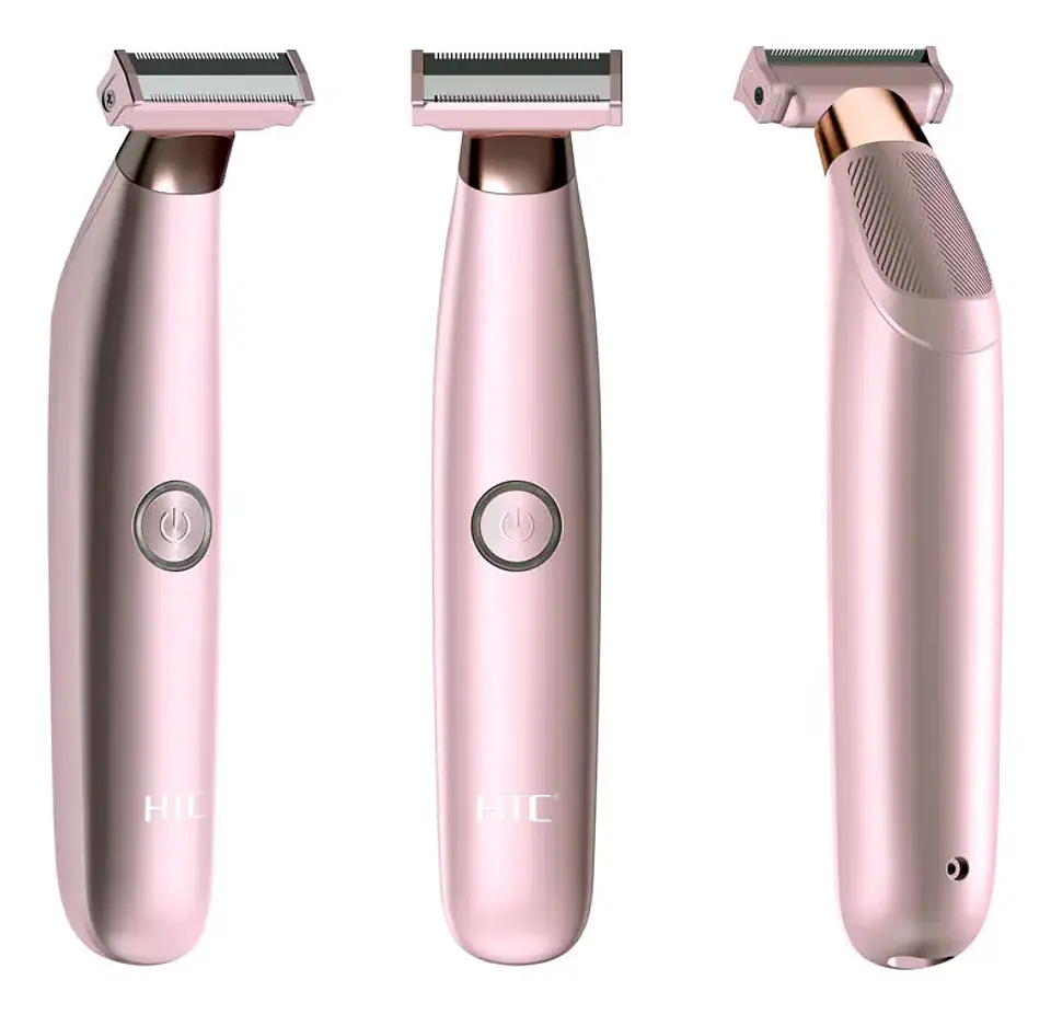 Depiladora Afeitadora Corporal Htc Shaver Hl-287 Color Rosa 2
