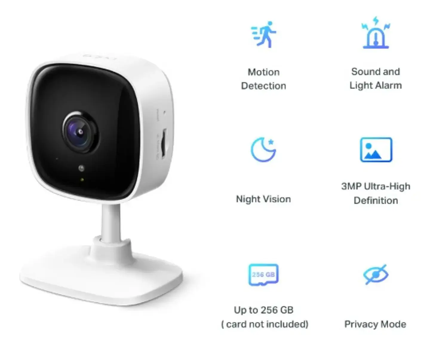 Cámara De Seguridad Wifi 2k Tp-link Tapo C110 5