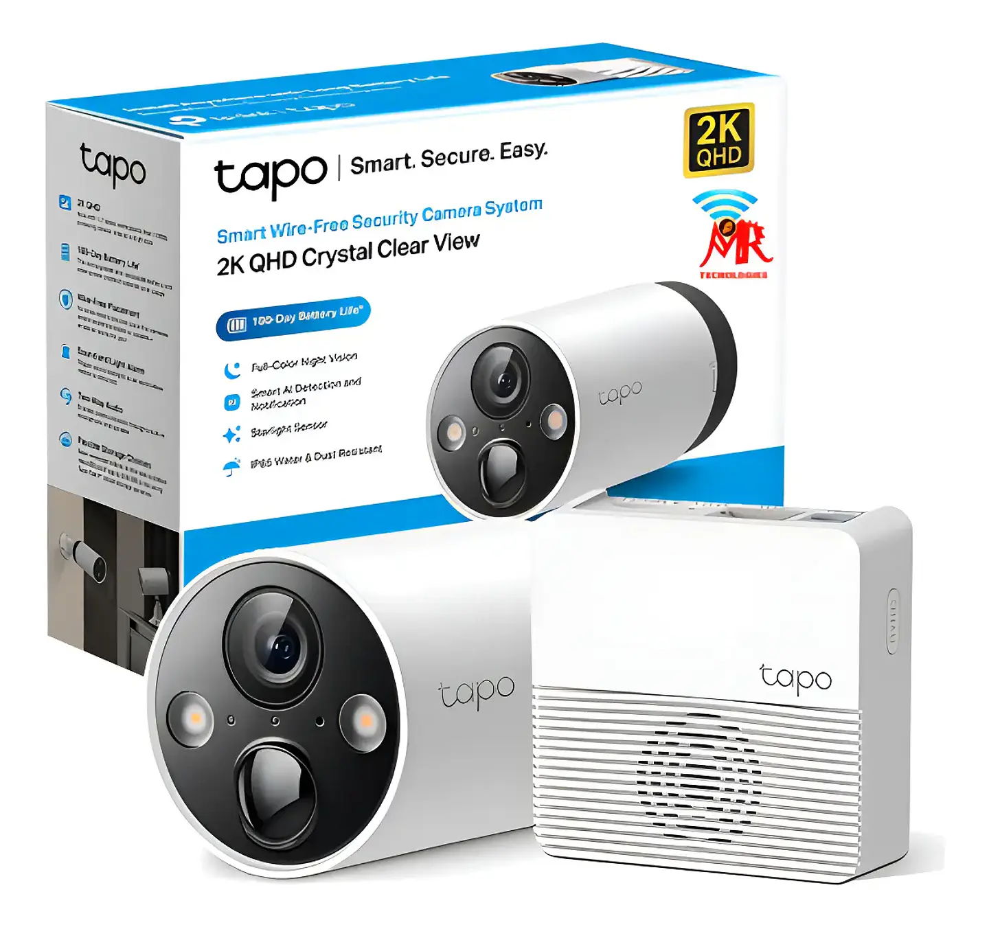 Cámara De Seguridad Tp Link Exteriores Wifi Tapo C420S1 1