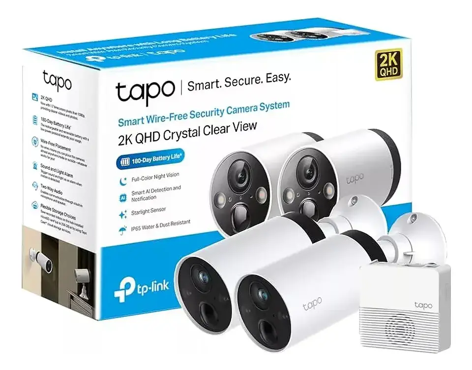 Camara Tp-link Tapo C420s2 C/bateria Outdoor Color Blanco 4