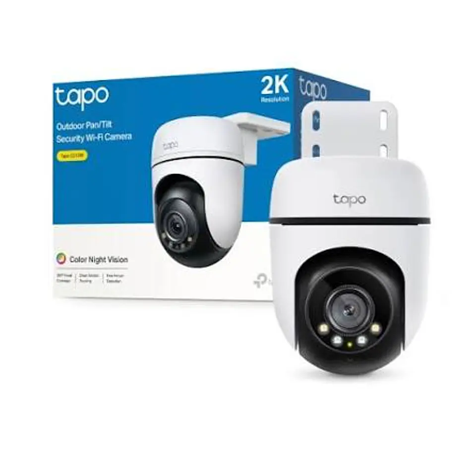 Camara De Seguridad Wifi Tp-link Tapo C510w 3mp Exterior 2k 2.4ghz Giro 360 Vision Nocturna Hasta 30 Metros 2