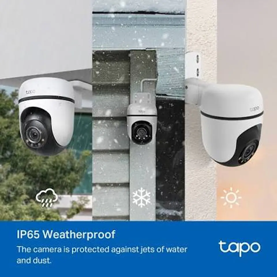 Camara De Seguridad Wifi Tp-link Tapo C510w 3mp Exterior 2k 2.4ghz Giro 360 Vision Nocturna Hasta 30 Metros 7
