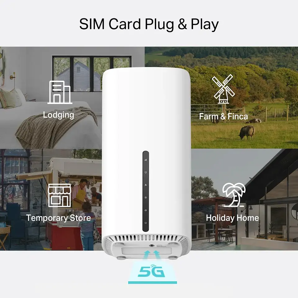 Router 5g Chip Wifi 6 Tp-link Archer Nx500 7