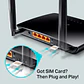 Router 4g Lte Chip Sim Wifi Lan Dual Band Ac750 Tplink Mr200  - Miniatura 2