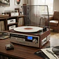 Tornamesa Los 80 Irt Usb/sd/ Radio Fm/ Aux/ Bt/ Cd/cas Fx - Miniatura 4