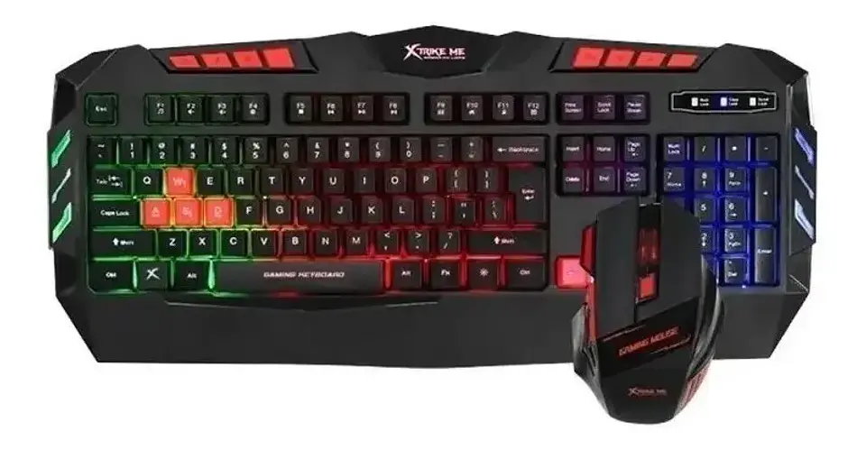 Kit Teclado + Mouse Gamer Xtrike Me Mk803KIT 1