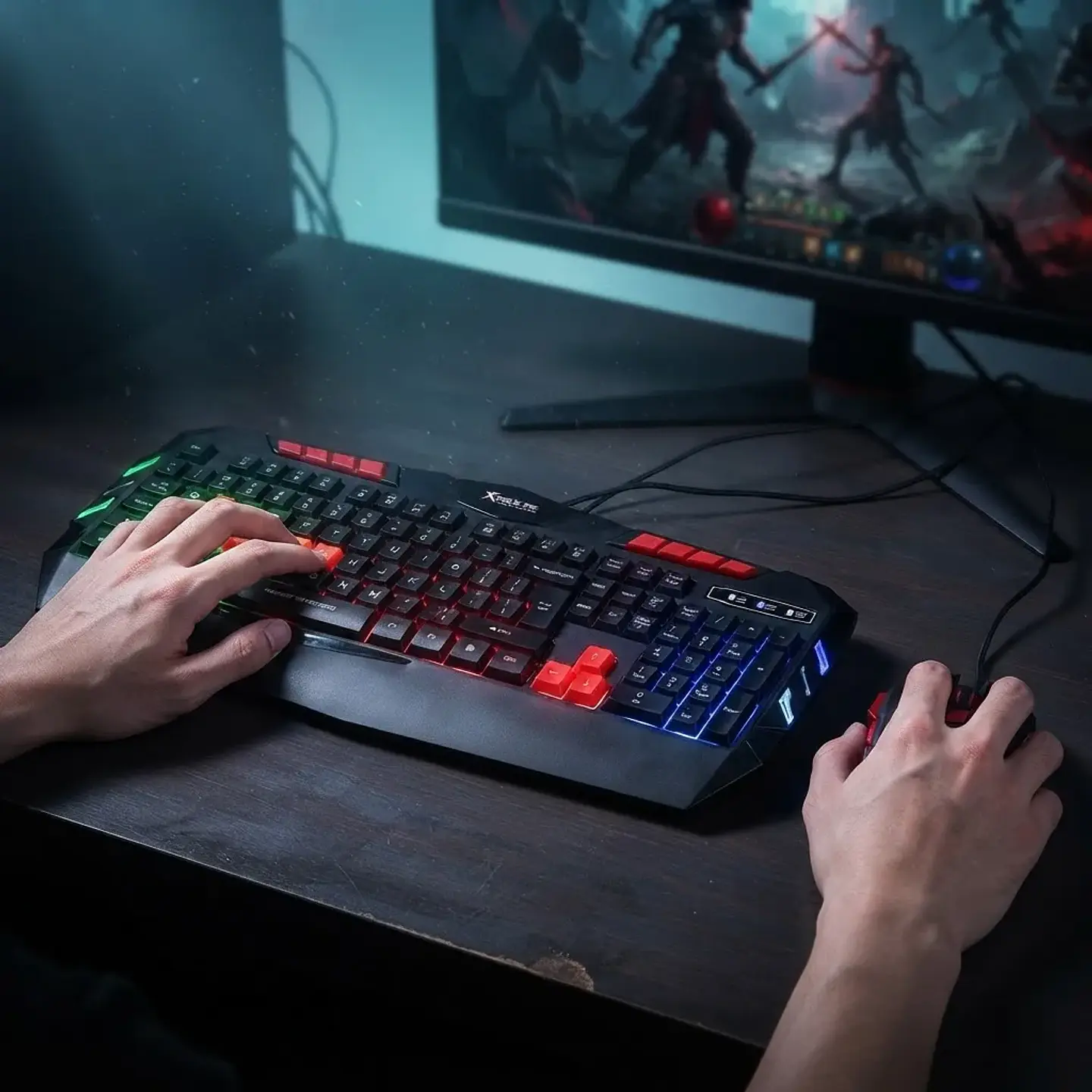 Kit Teclado + Mouse Gamer Xtrike Me Mk803KIT 5