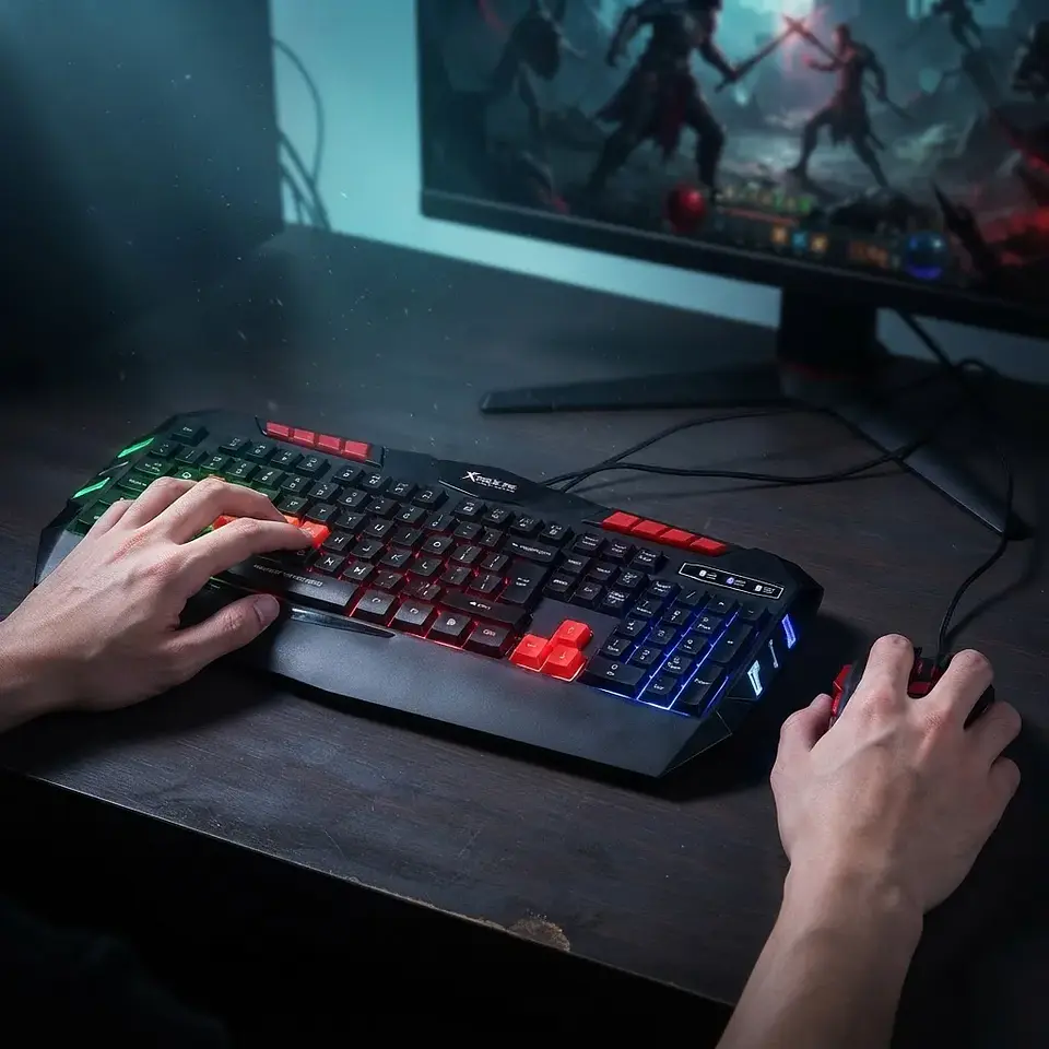 Kit Teclado + Mouse Gamer Xtrike Me Mk803KIT 5