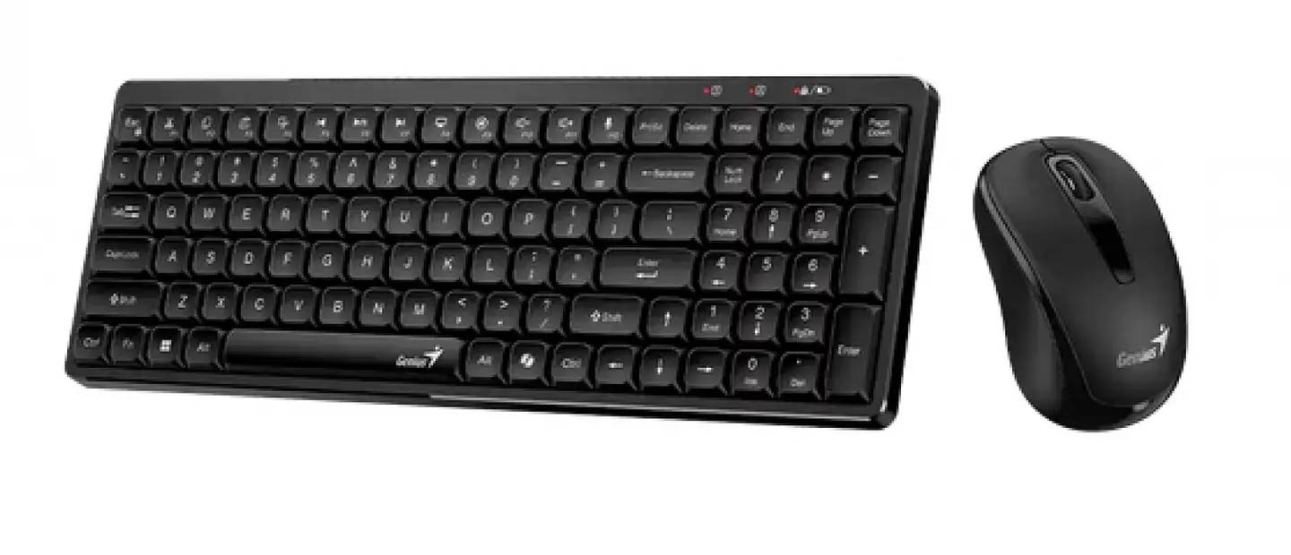 Kit Teclado Y Mouse Genius Q8100 Inalambrico Luxe Mate 4