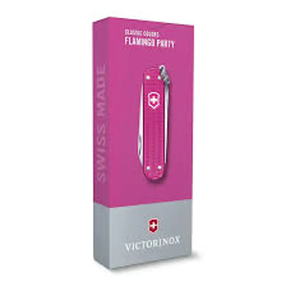 Navaja Victorinox Classic Colors Flamingo Party 58mm. 2
