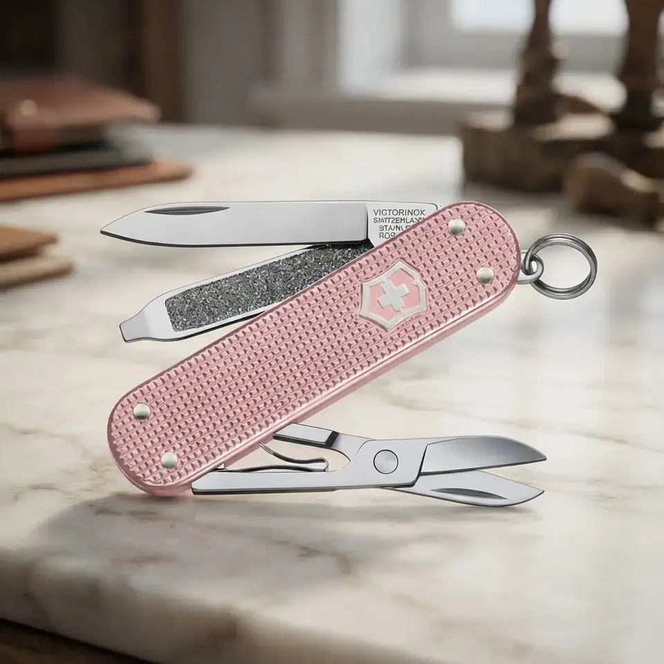 Navaja Victorinox Classic Alox Colors, Cotton Candy 5