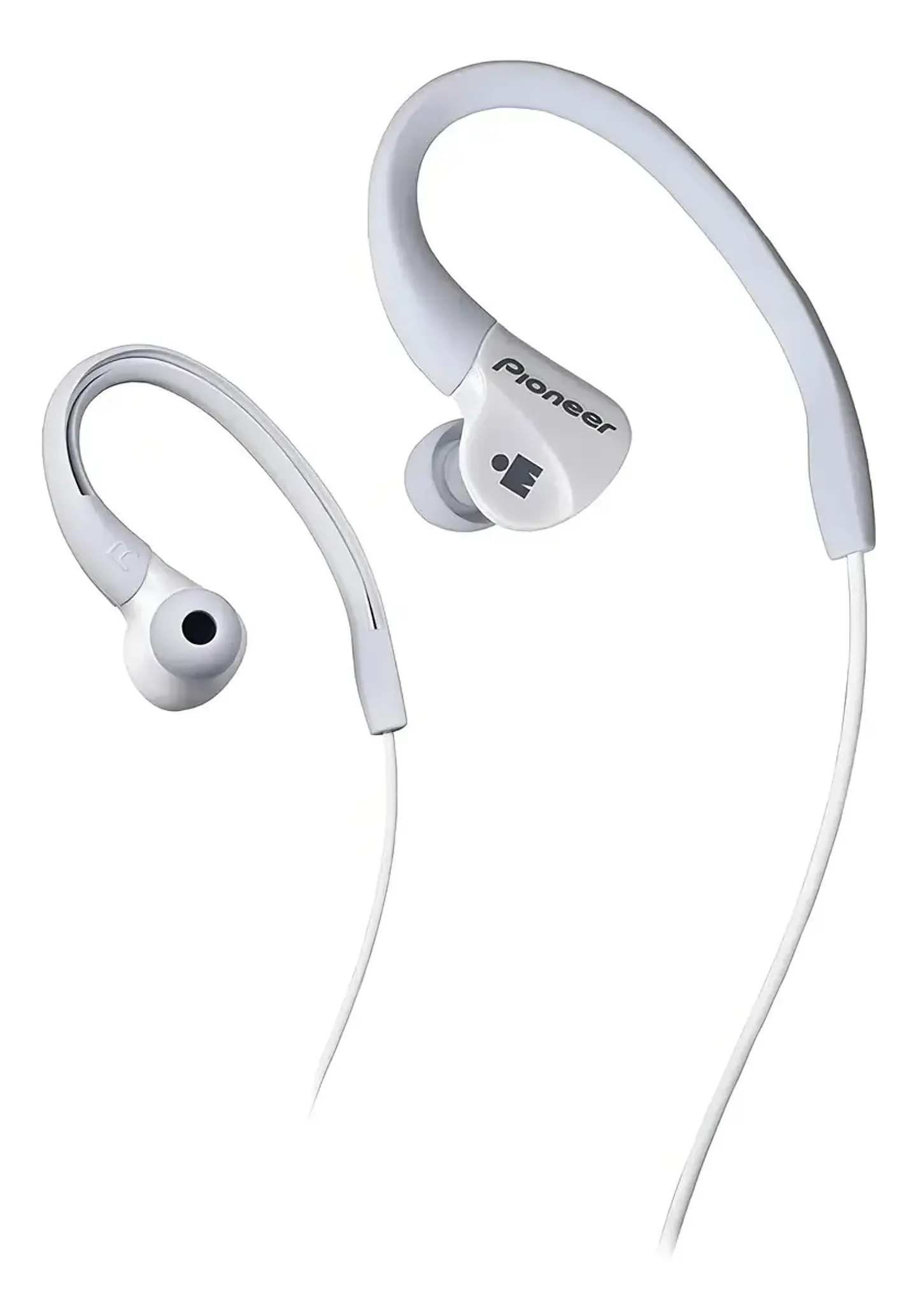 Audífono Pioneer Clip Ear Deportivo Se-e3m Blanco Fx 1