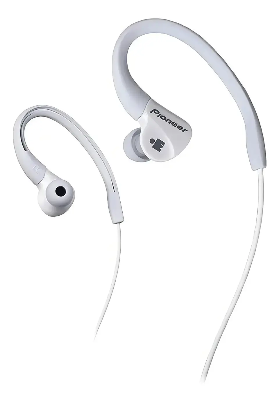 Audífono Pioneer Clip Ear Deportivo Se-e3m Blanco Fx 1