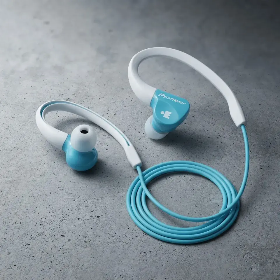 Audifonos Pioneer Se-e3m Gr Aqua Deportivos 5