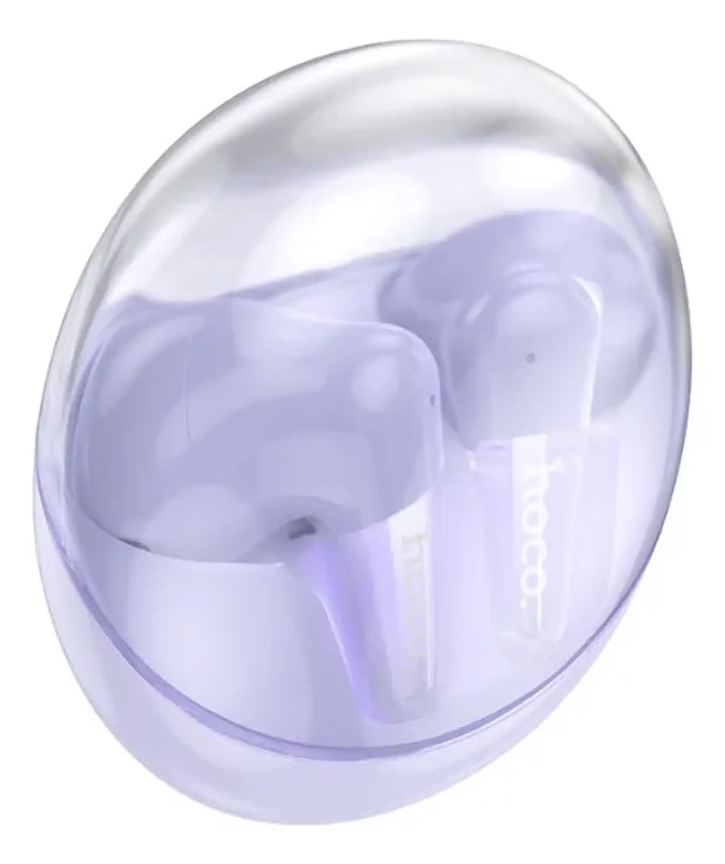 Audífonos Hoco Ew202 Inalambrico Crystal Tws Bluetooth Mora 2