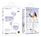 Audífonos Hoco Ew202 Inalambrico Crystal Tws Bluetooth Mora - Miniatura 1