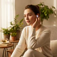 Audífonos Hoco Ew202 Inalambrico Crystal Tws Bluetooth Mora - Miniatura 4
