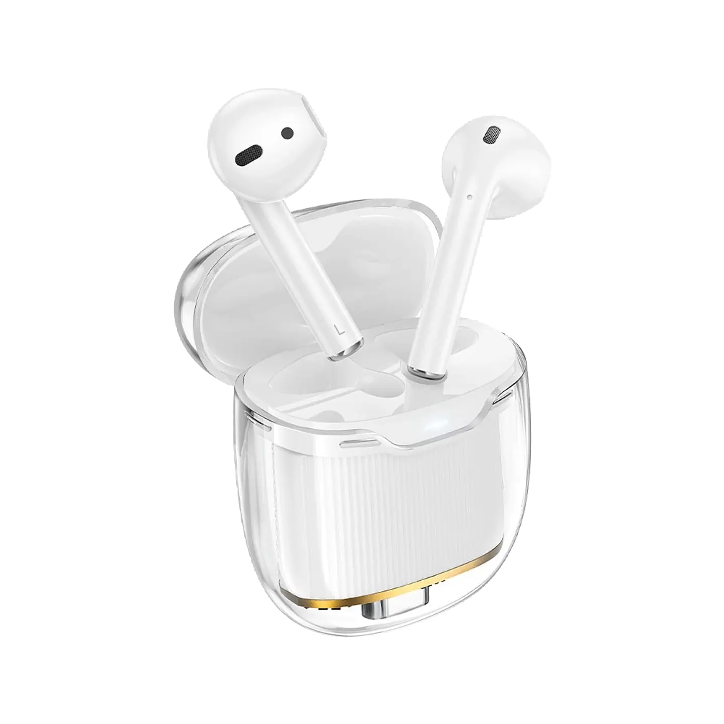 Audífonos Hoco Ew52 Bluetooth 5.3 Tws Blanco 3
