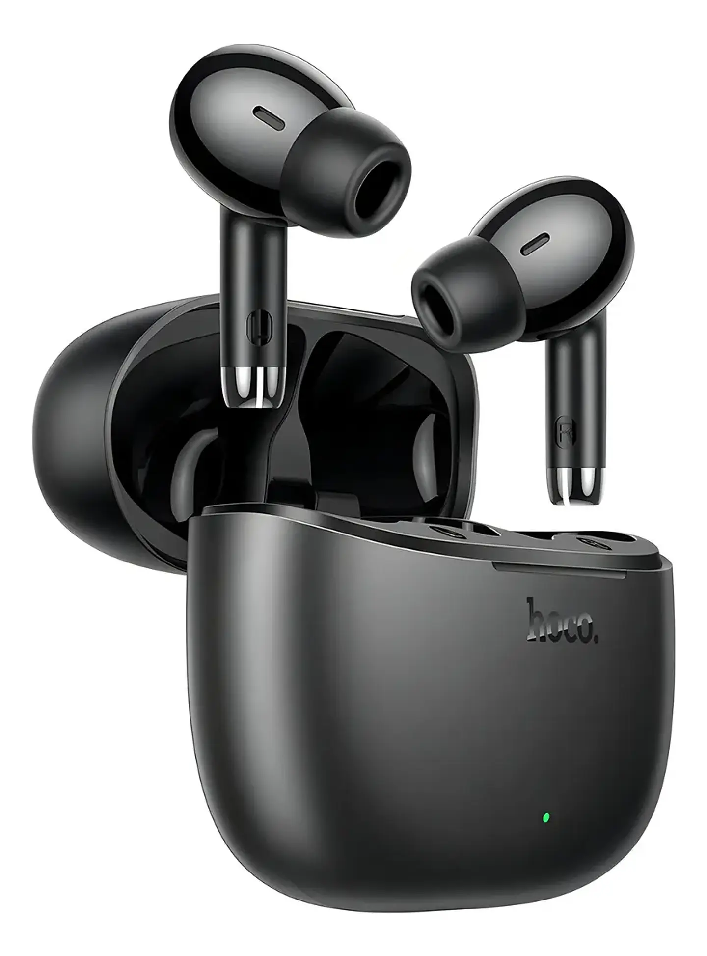 Auricular gamer inalámbrico Hoco Thought EQ2 con luz LED Negro 1