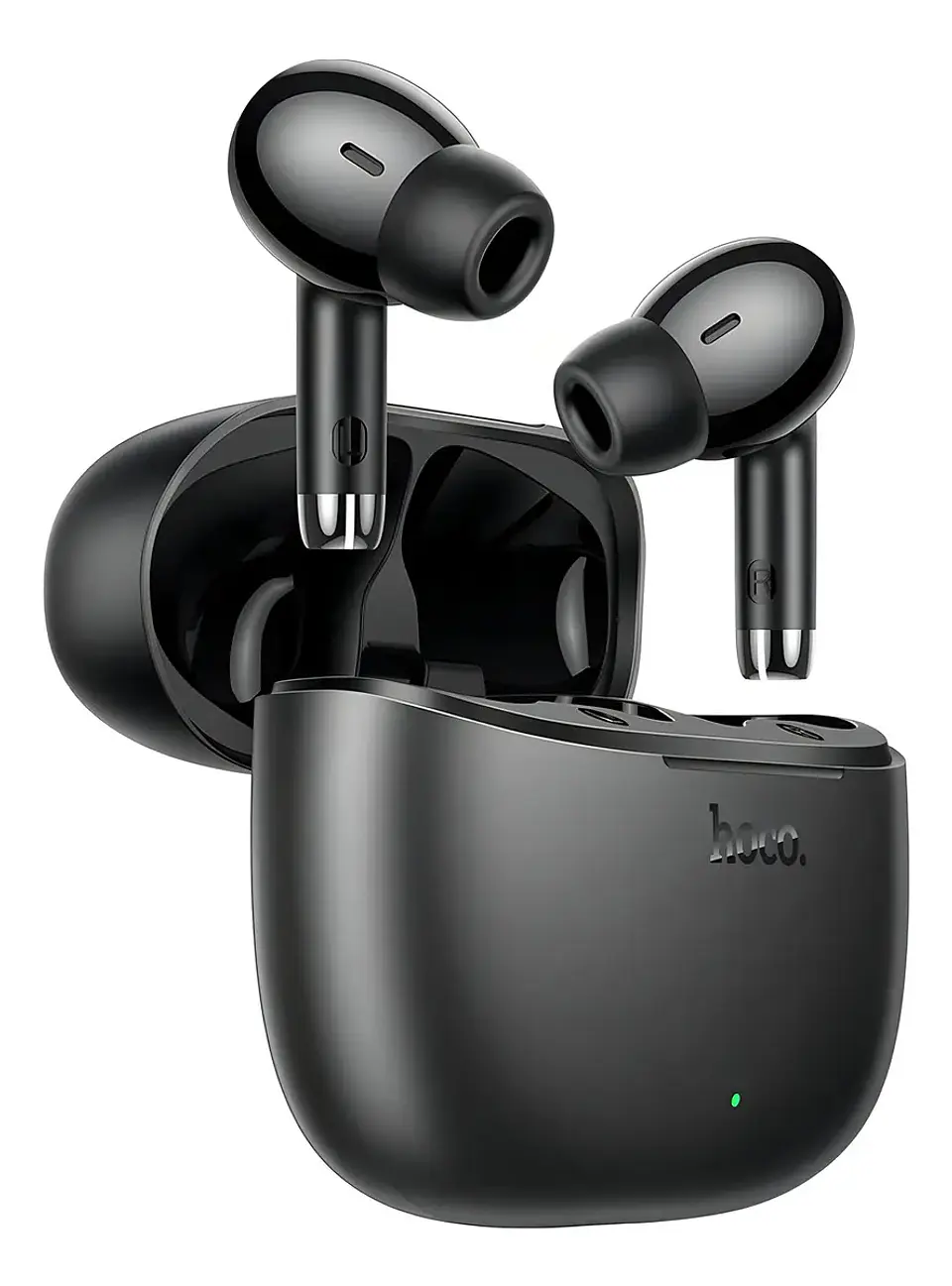 Auricular gamer inalámbrico Hoco Thought EQ2 con luz LED Negro 1