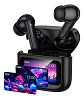 Audífonos Bluetooth Hoco Tws Eq14 Cool Con Pantalla Negro - Miniatura 1