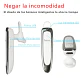 Audífono Manos Libres Inalámbrico Hoco E60 Blanco - Miniatura 3