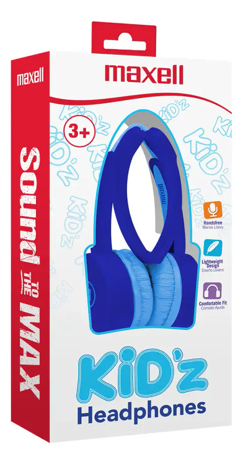 Audífonos Maxell Niños Kz-13 Entrada De Audio 3.5mm 
