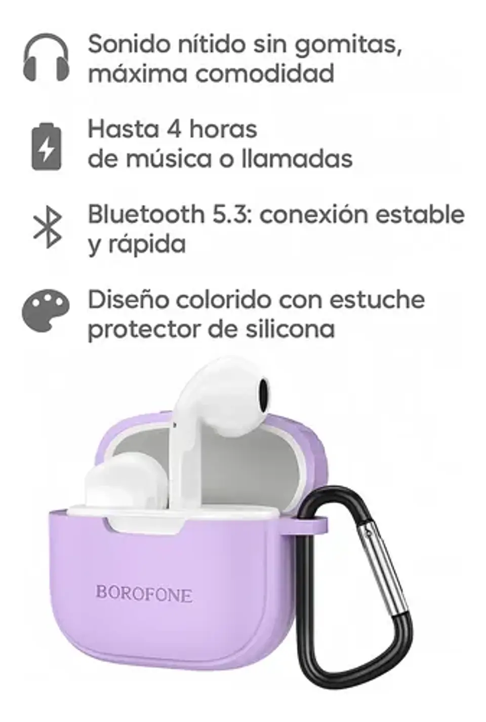 Auriculares Borofone Bluetooth BW29 3