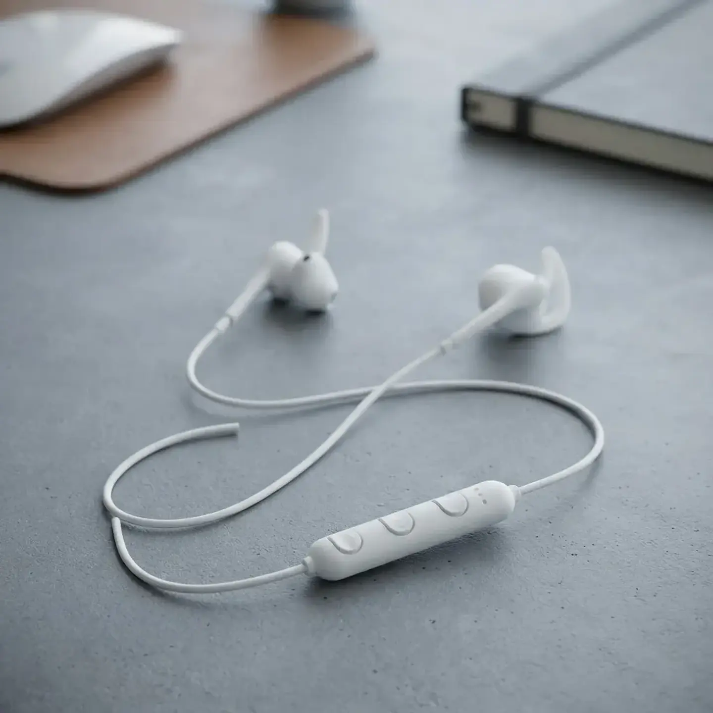Audífonos Bluetooth Audiolab Bt1227b Color Blanco 4