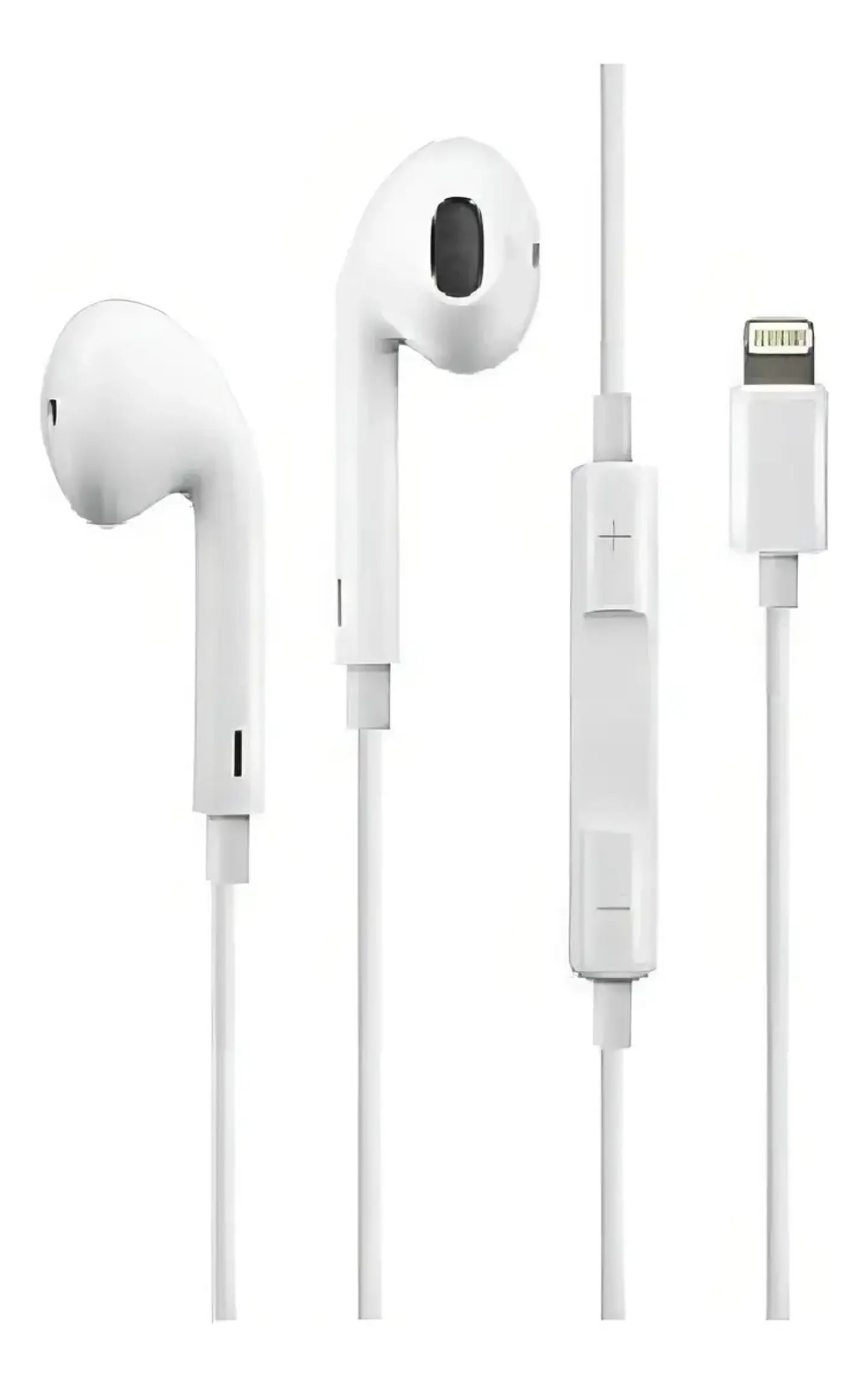 Audifonos Con Cable Para iPhone Auriculare Lightning In-ear Blanco 1