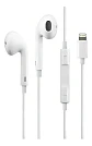 Audifonos Con Cable Para iPhone Auriculare Lightning In-ear Blanco - Miniatura 1