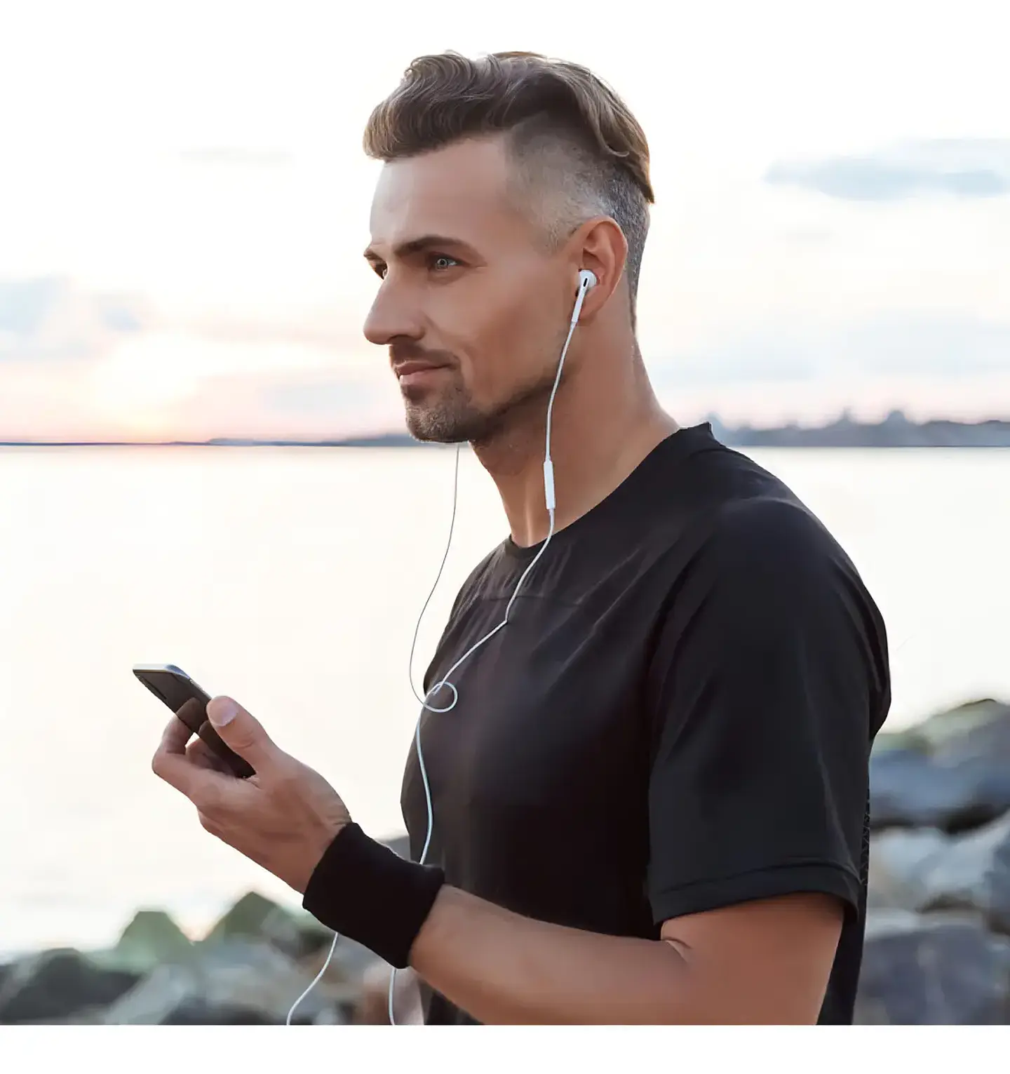 Audifonos Con Cable Para iPhone Auriculare Lightning In-ear Blanco 4