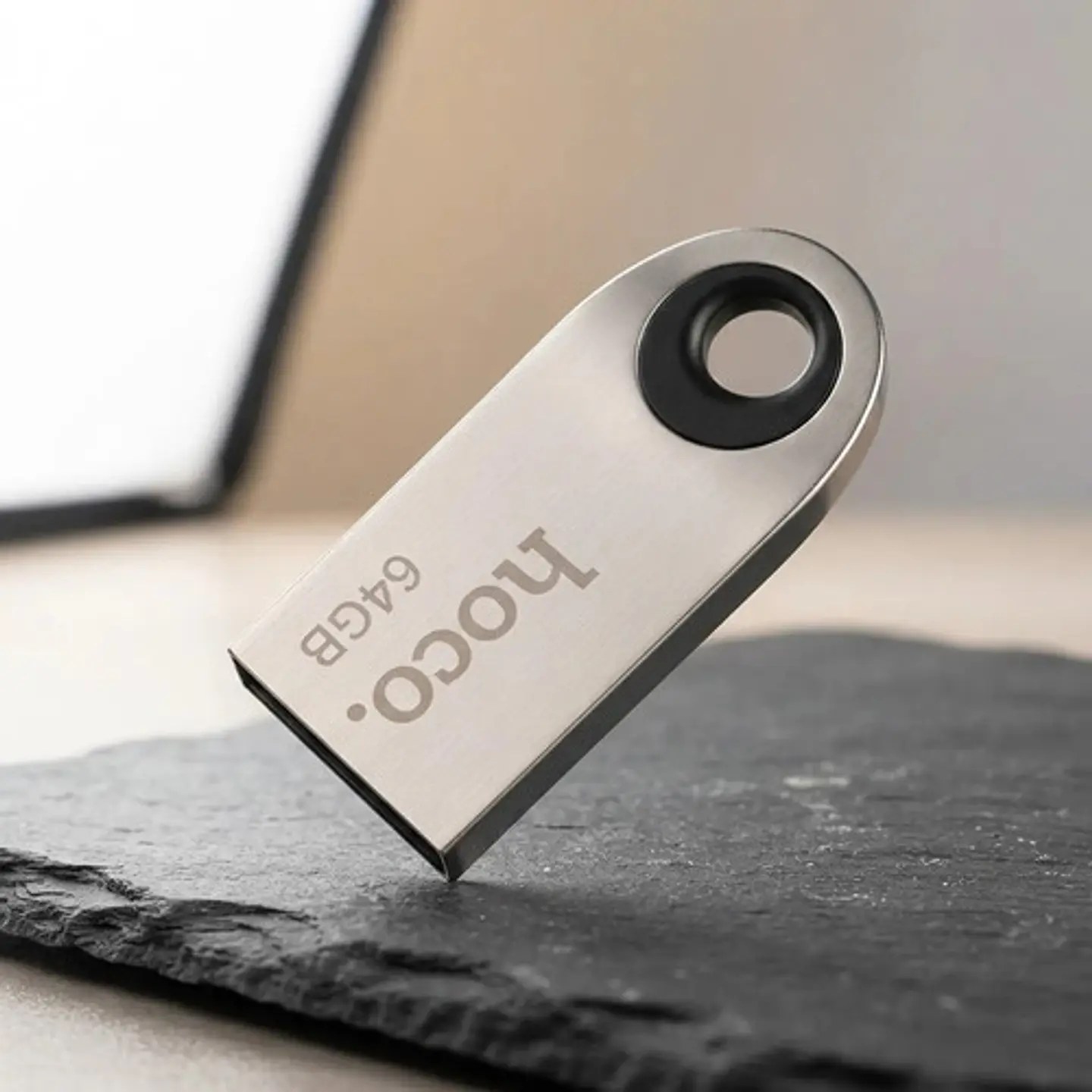 Pendrive Hoco Ud9 64 Gb Gris, Unidad Flash Usb 2.0 2