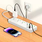 Alargador Zapatilla Hoco Ac13a 5 Tomas Socket, 3 USB, ! Tipo C, 1,5 M - Miniatura 4