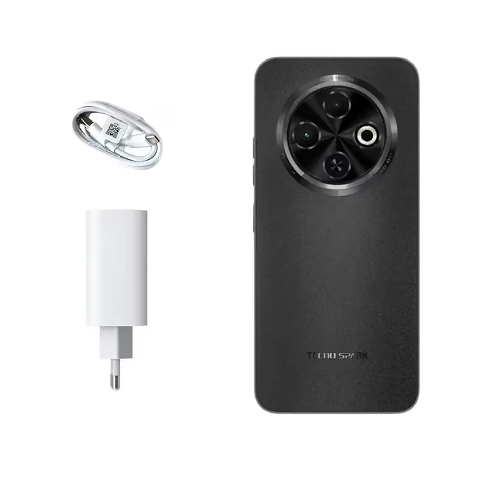 Celular Tecno Spark 30C 4 GB + 128 GB, Orbit Black 4