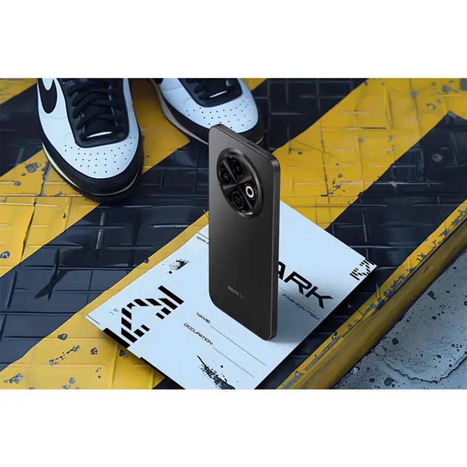 Celular Tecno Spark 30C 4 GB + 128 GB, Orbit Black 5