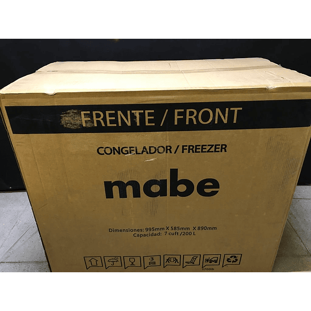 FREEZER DUAL MABE FDHM200BY0 2
