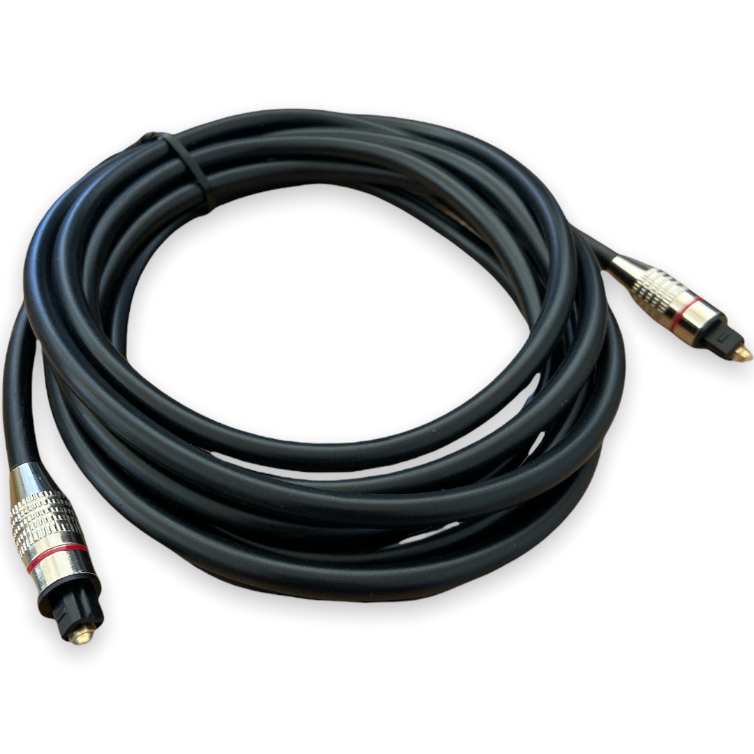 Consejo Insignificante Basura Cable Optico Audio Digital 3 metros Conexión Metálica