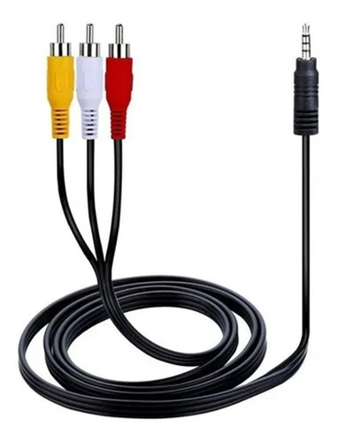 Cable Audio Video Jack 3.5mm A 3 Rca 1.8m | Irt 1