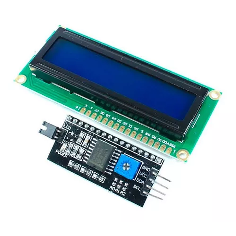 DISPLAY LCD 2X16 CON MODULO I2C